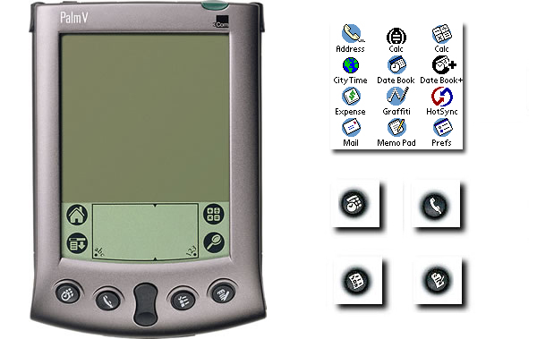 Palm PDA icons